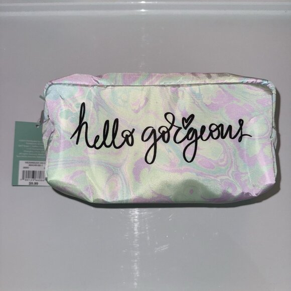 Old Navy Self - Love Cosmetic Case Hello Gorgeous - Picture 1 of 4